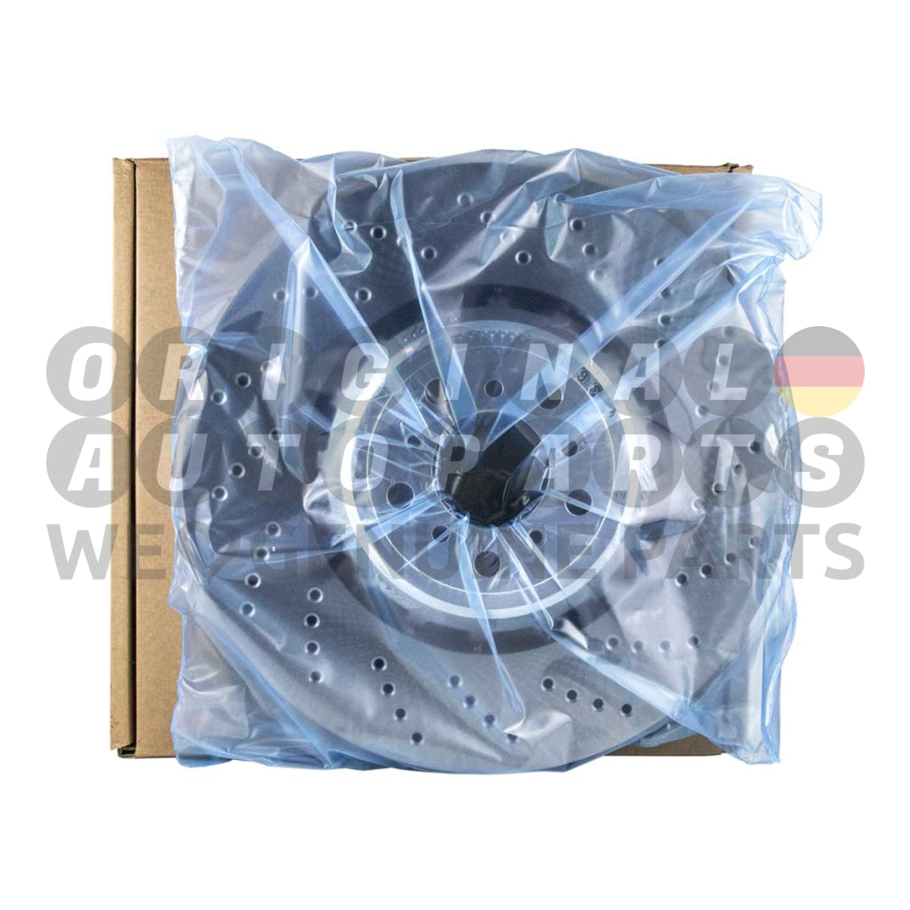 Genuine BMW M Brake Disc Rotor drilled front left 400x36mm M5 F10 M6 F06 F12 F13 34112284101