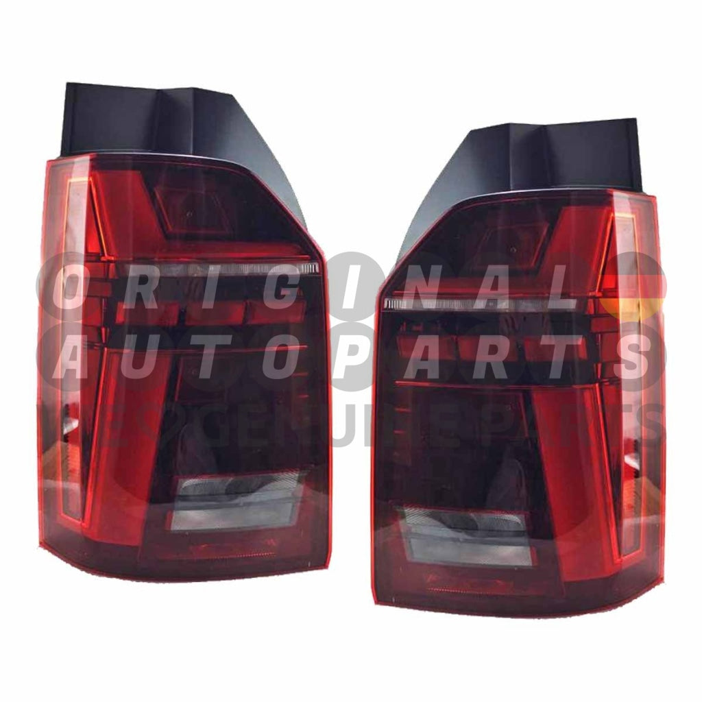 Genuine VW Volkswagen Multivan Transporter T6.1 T 6.1 Rear Tail Lights LED Dark Edition T6 retrofit 7LA945207C (7LA945207A) 7LA945208C (7LA945208A)